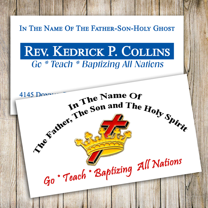 Rev Kedrick p collins bsc