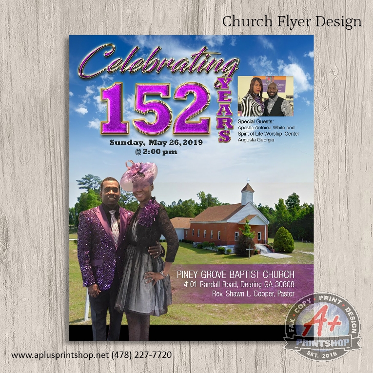 church flyers design